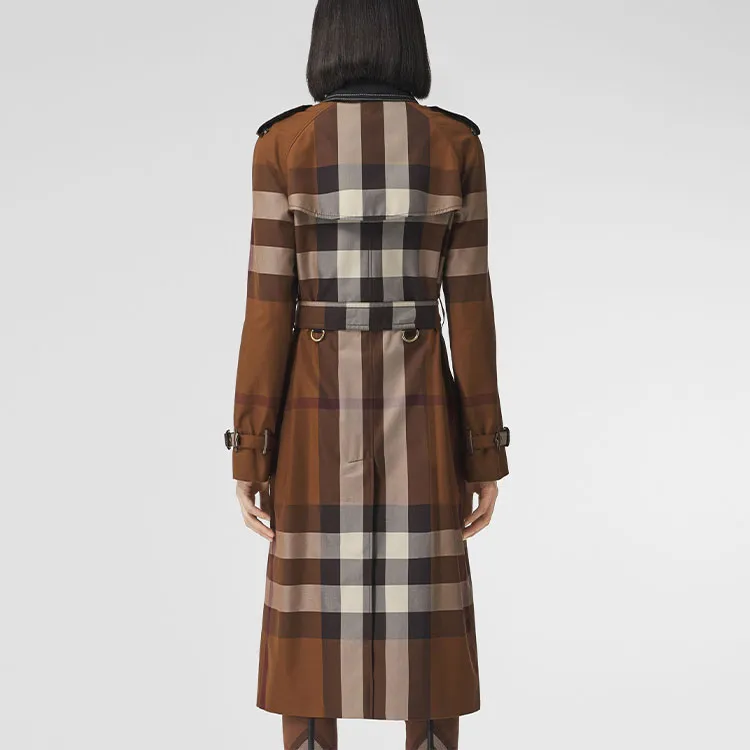 Burberry Trench Coat Women's Brown-4