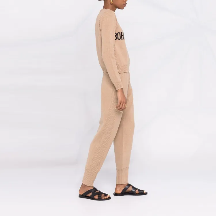 ALBERTA FERRETTI FW21 Fitted Sweater Women's Light Brown-4