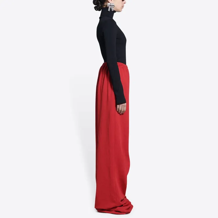 Balenciaga SS22 Casual Pants Women's Red-4