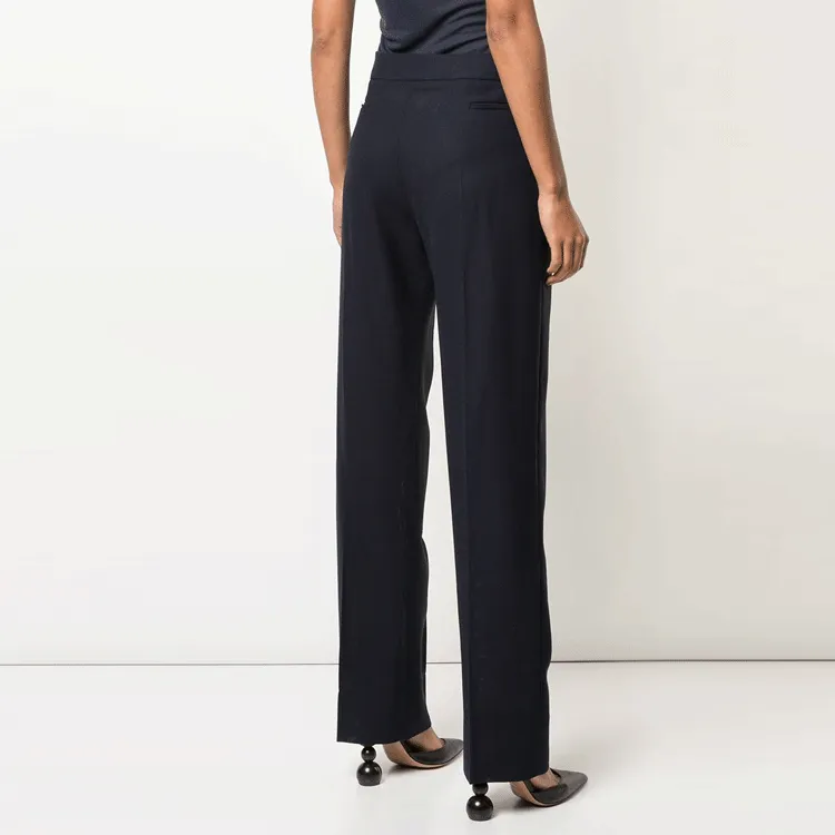 Jacquemus Casual Pants Women's Dark Blue-3