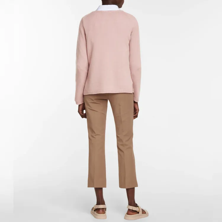 MaxMara Cashmere Sweater Women's Pink-3