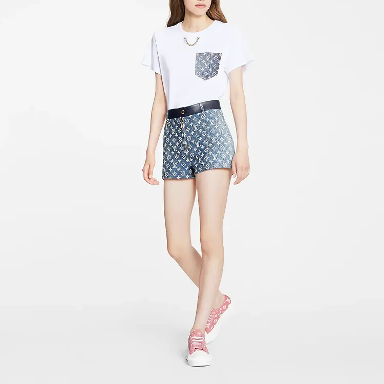 LOUIS VUITTON Monogram Pocket T Shirt-1