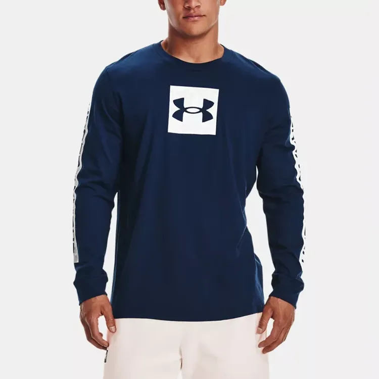 Under Armour T Shirt Men's Collegiate Blue-3