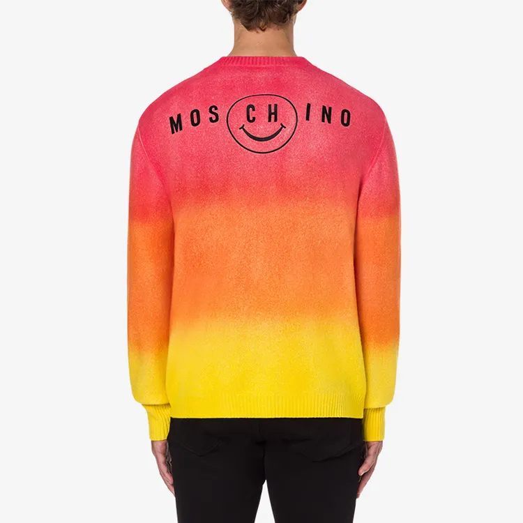 MOSCHINO Cashmere Sweaters Men Multicolor-2