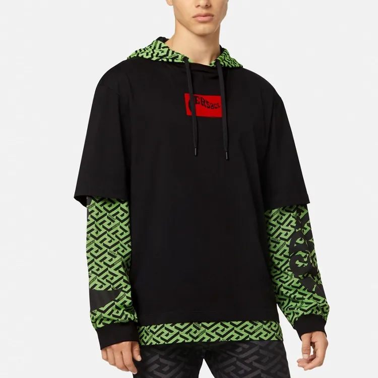 VERSACE VERSACE SS22 Sweatshirt Men's Black-2