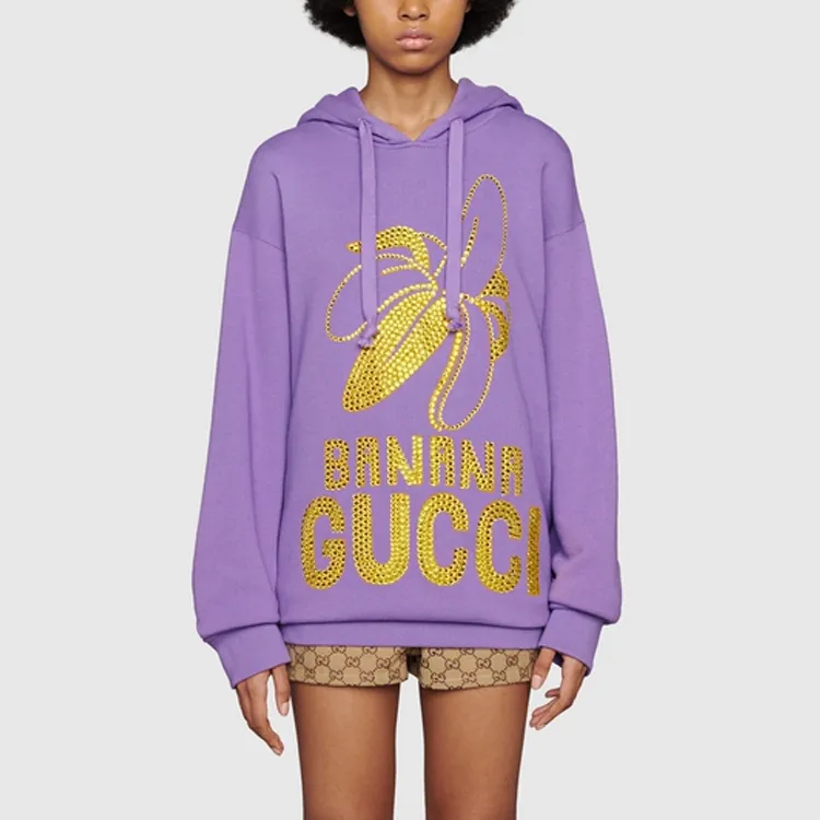 GUCCI Sweatshirt Women's Light Purple-1