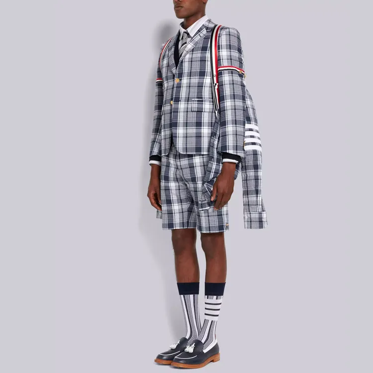 THOM BROWNE· SS22 Down Jacket Men's Gray-3