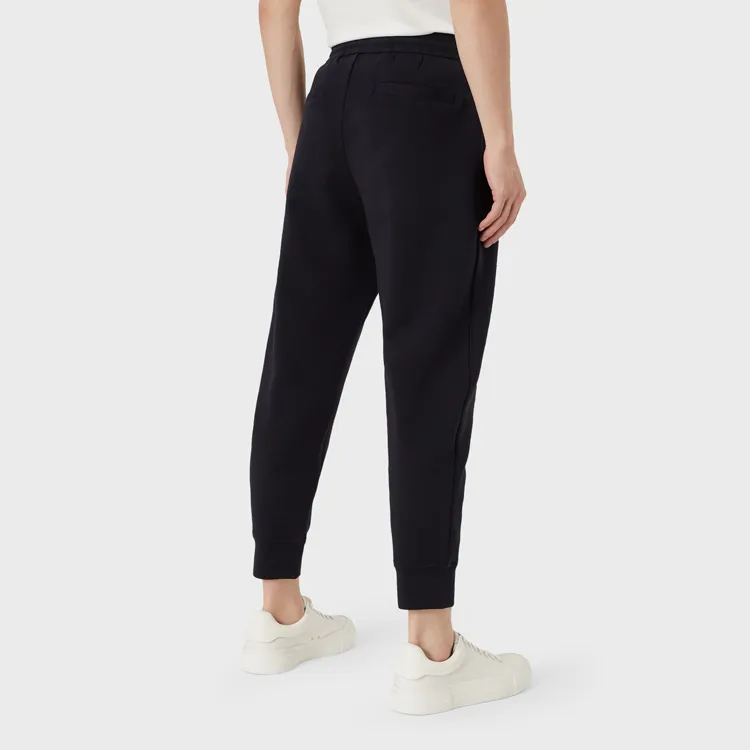 EMPORIO ARMANI Knitted Sweatpants Men Navy-3