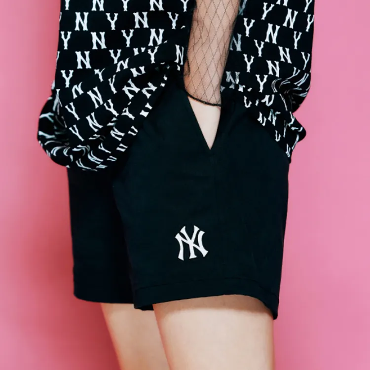 MLB Casual Shorts Unisex Black-3