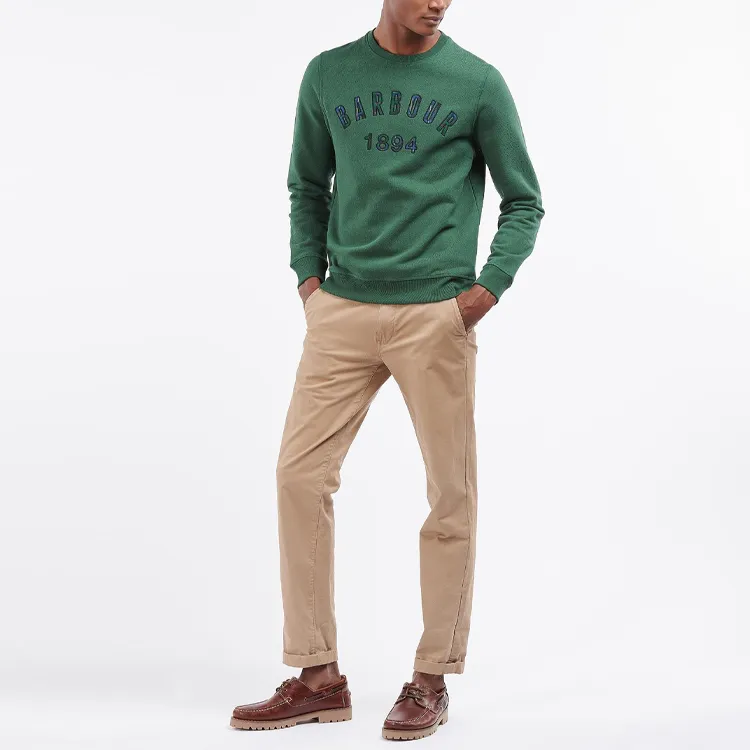 BARBOUR Sweatshirts Men Green-3