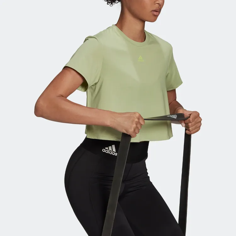 Adidas T-Shirt Women's Lime Green-3