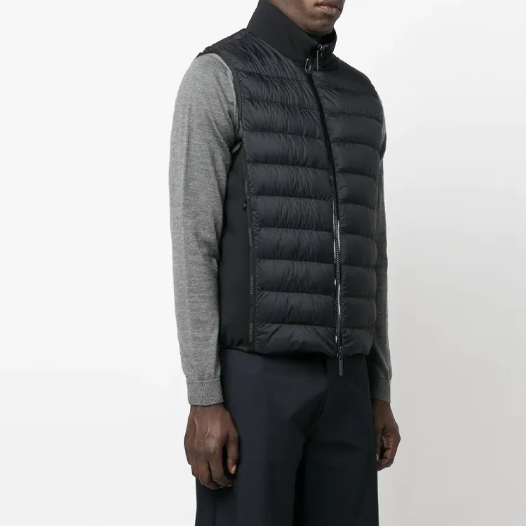 Moncler Vests Men Black-3