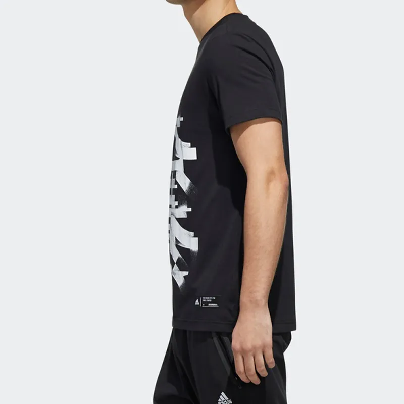 Adidas T Shirts Men Black-5