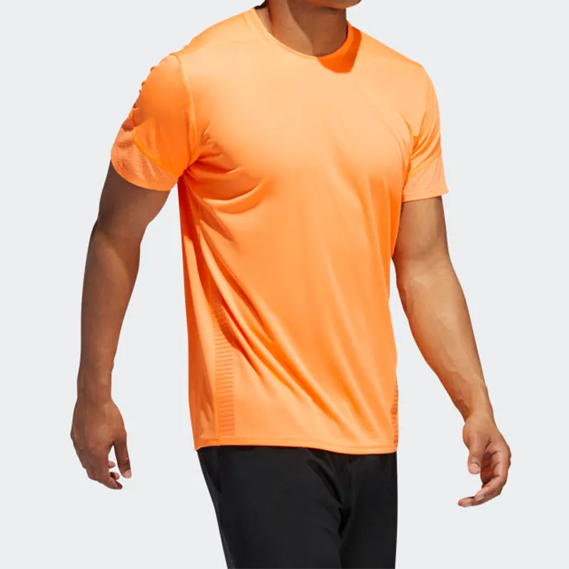 Adidas T Shirt Men's Shimmery Orange-4