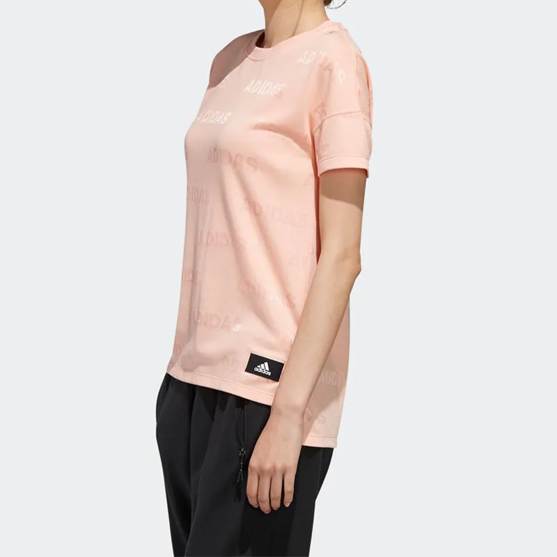 Adidas T Shirts Women's Pink-3