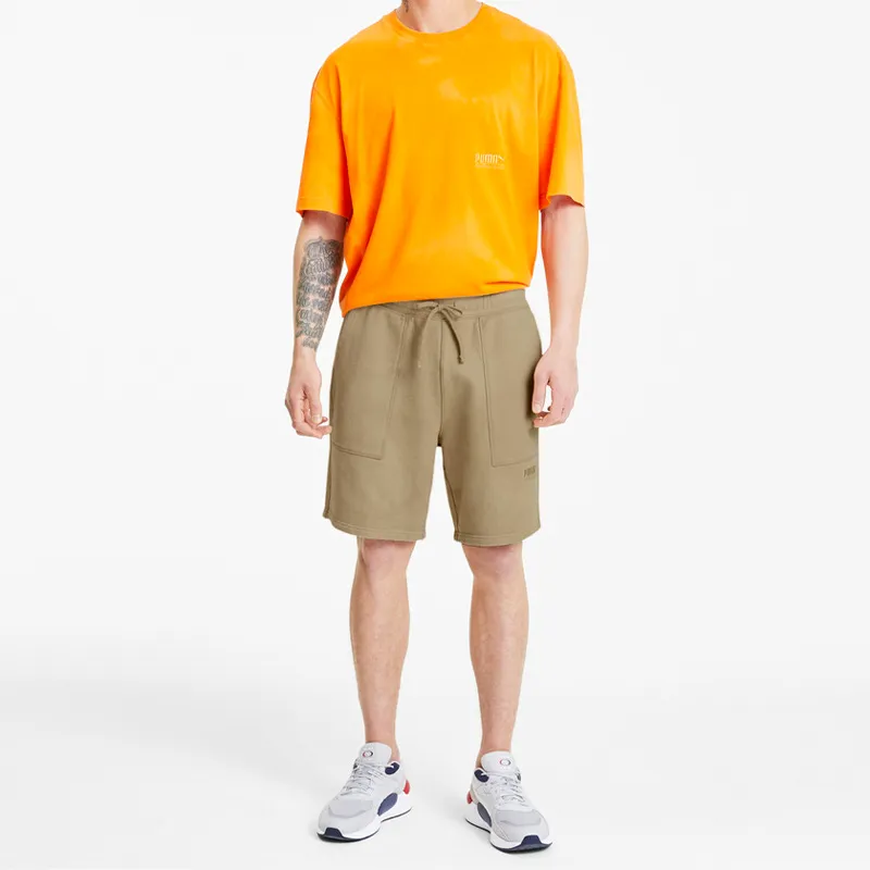 PUMA Casual Shorts Men Pebble Pattern-4