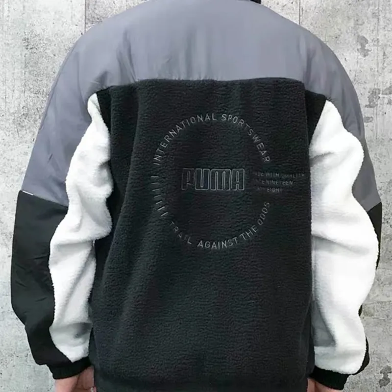 PUMA Jackets Men Black-3