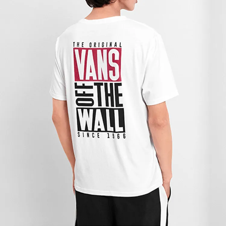 Vans T Shirts Unisex White-5