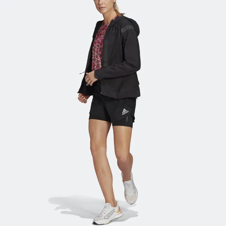 Adidas Casual Shorts Women's Black-4