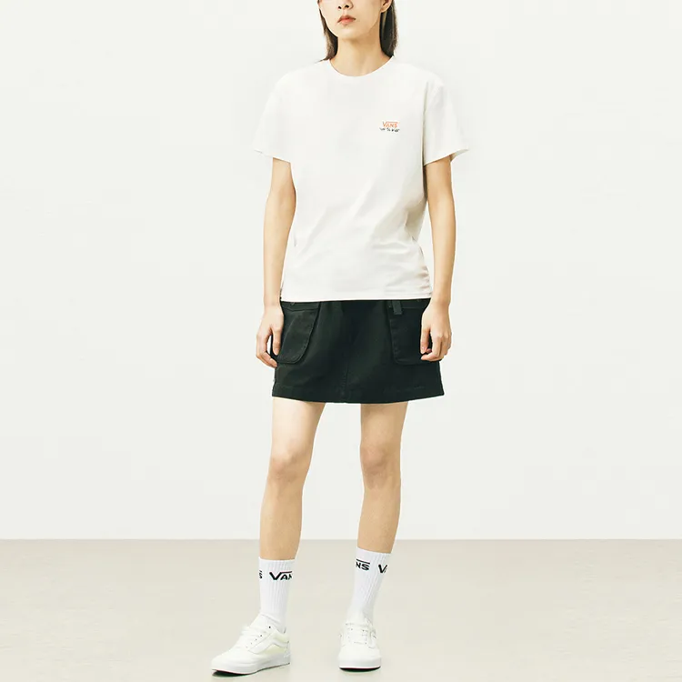 Vans Cargo Short Skirts Women's Black-3