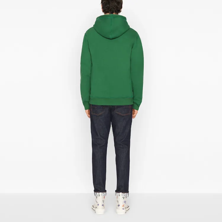 DIOR Quarterly New Products Sweatshirts Men Green-4