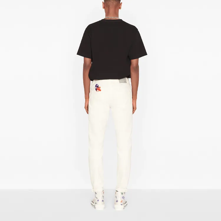 DIOR X Kenny Scharf Cd Logo T Shirt-4