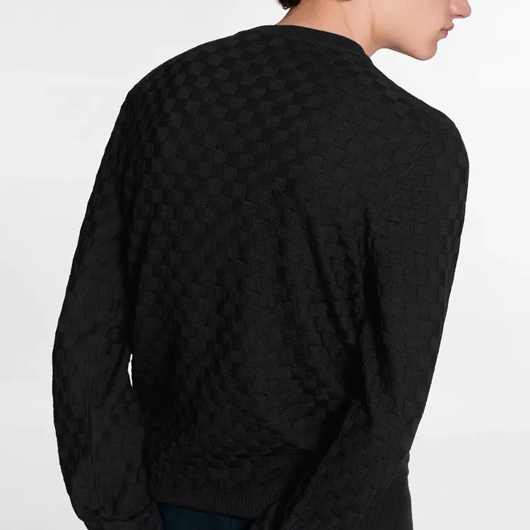 LOUIS VUITTON Damier Signature Crewneck-5