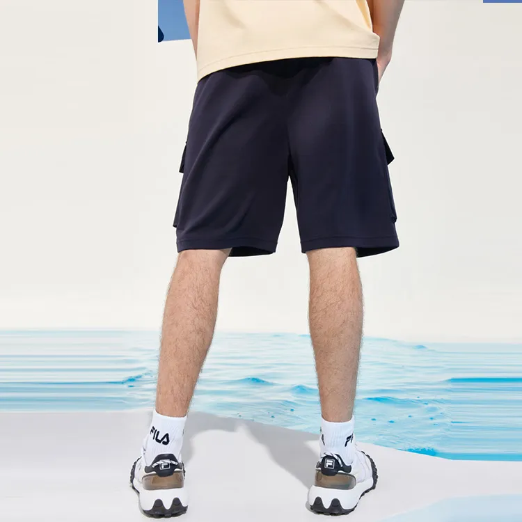 FILA Casual Shorts Men Legend Blue-4