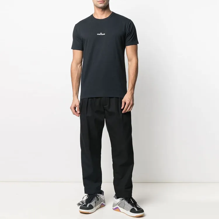 STONE ISLAND SS21 Regular T Shirt Men's Blue-3