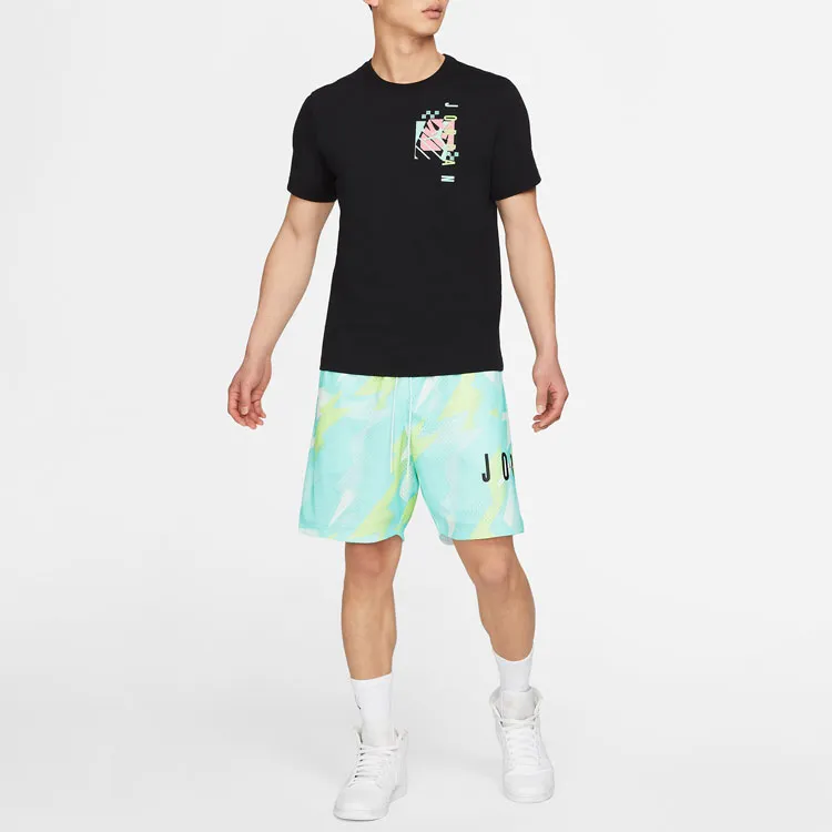 Jordan Air Futura T Shirts Men Black-2