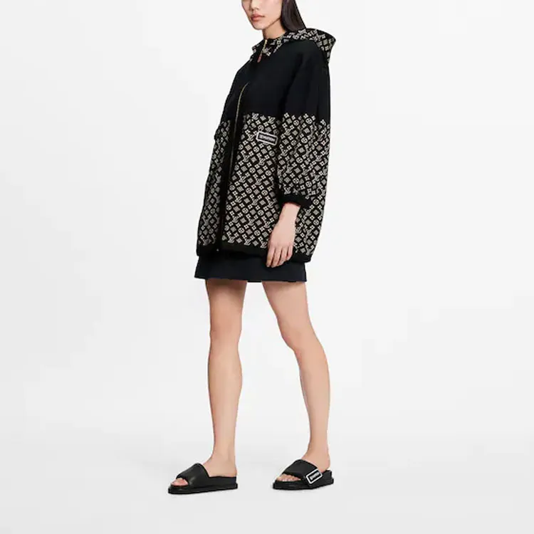LOUIS VUITTON 2010s Monogram Zip up Hoodie-2