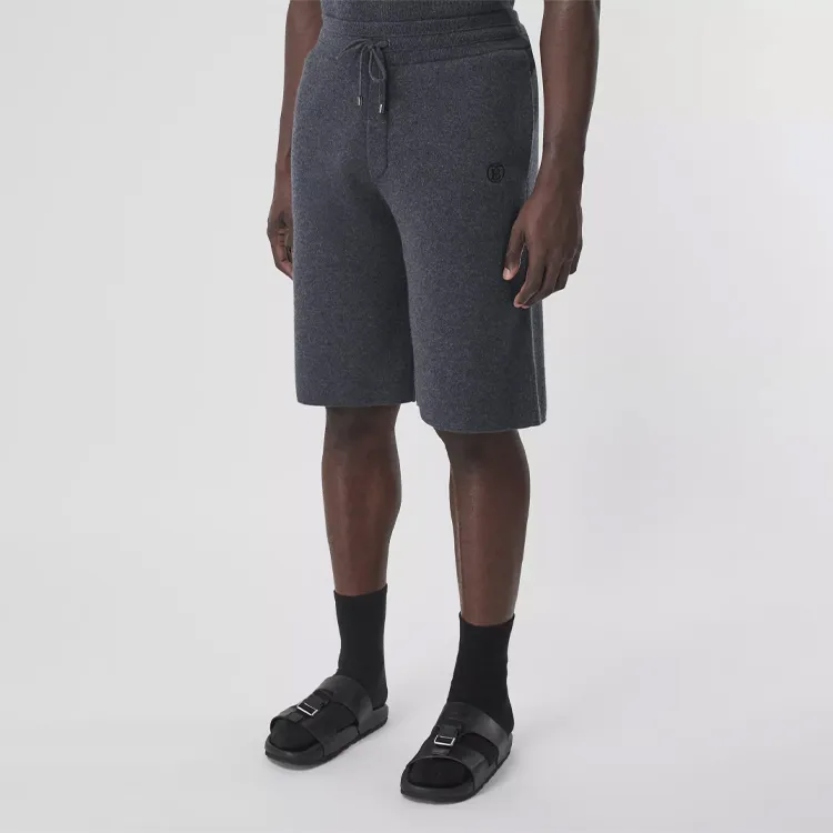 Burberry Casual Shorts Men's Gray-2