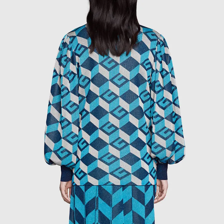 GUCCI FW21 Knitwear Women's Blue-1