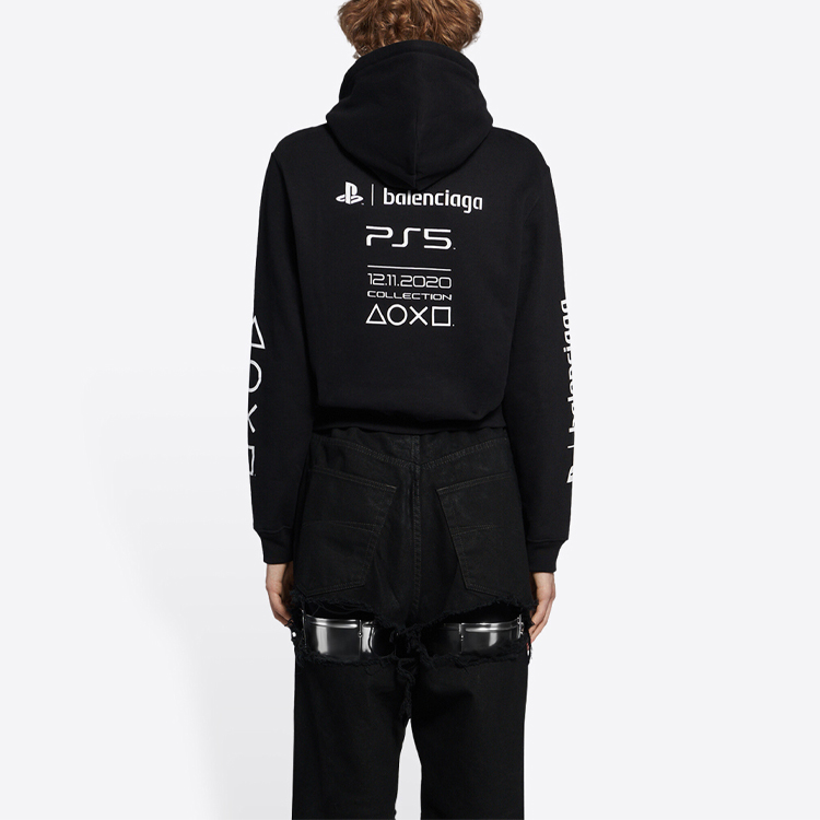 Balenciaga X PlayStation Fitted Hoodie - POIZON