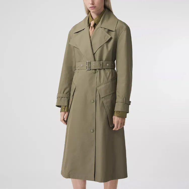 Burberry Laxton Gabardine Trench Coat-4