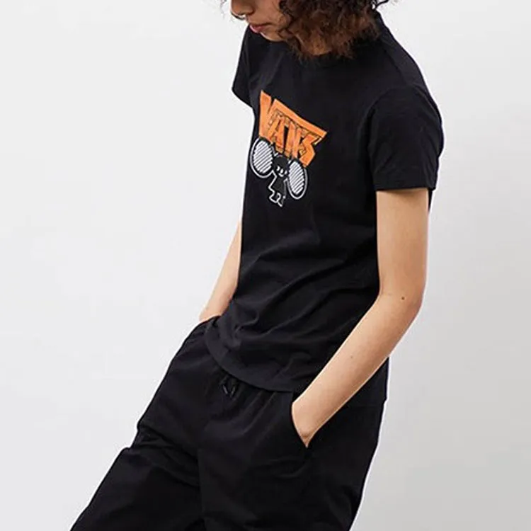 Vans Athleisure T Shirts Women's Black-4
