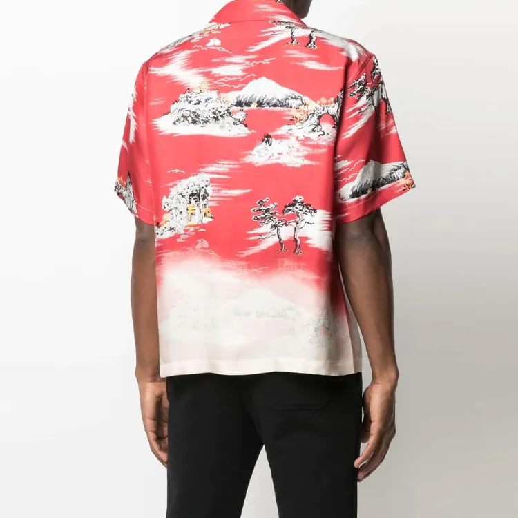 AMIRI Cherub Bowling Shirt-3