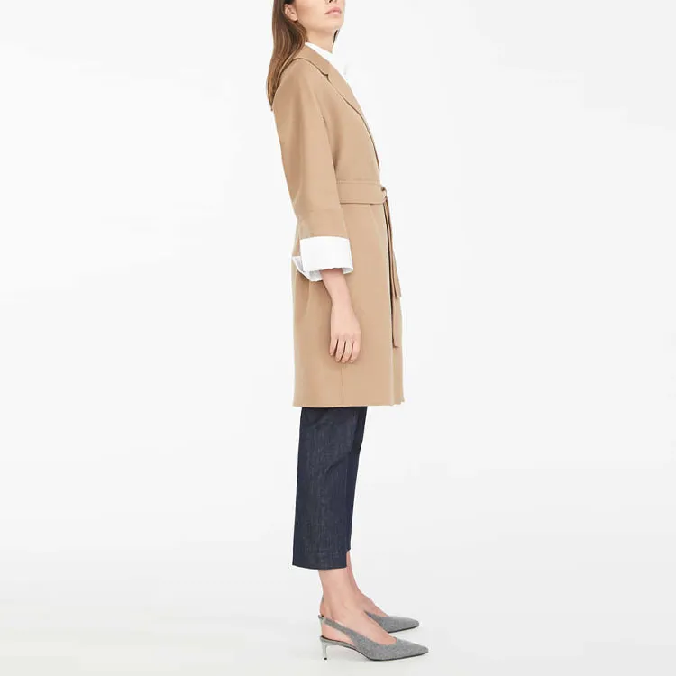 MaxMara Coat Women's Light Brown-3