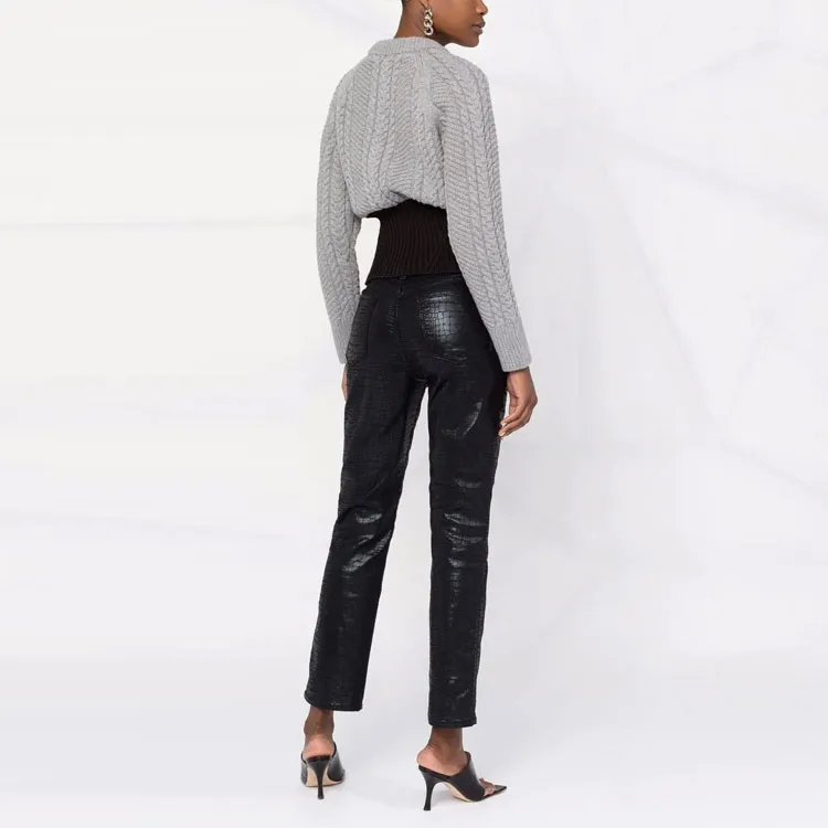 Alexander McQueen Sweater Women's Gray-2