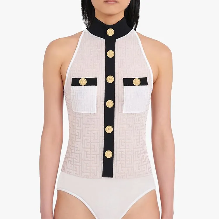 BALMAIN Jumpsuits Women's White-4