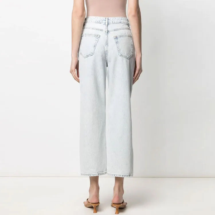GANNI Jeans Women's Light Blue-4