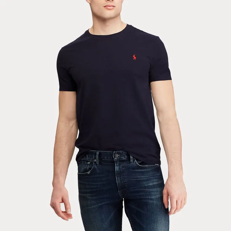 Polo Ralph Lauren Pony Embroidered Crewneck T Shirt-4