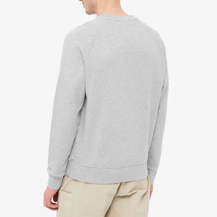 Maison Kitsune Fox Patch Crewneck Sweatshirt-4
