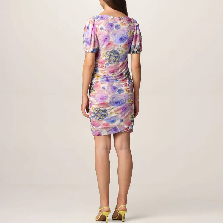 GANNI Mesh Dress 'Multi'-3