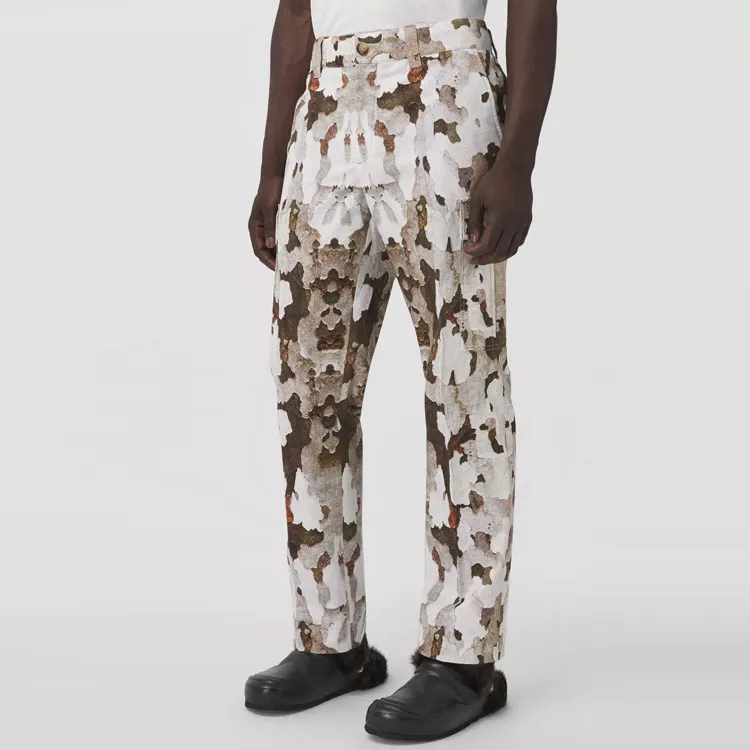 Burberry Camouflage Print Cargo Trousers-3