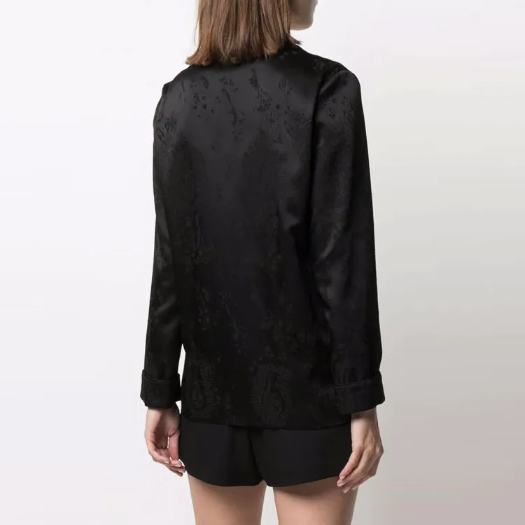 SAINT LAURENT FW21 Shirt Women's Black-3
