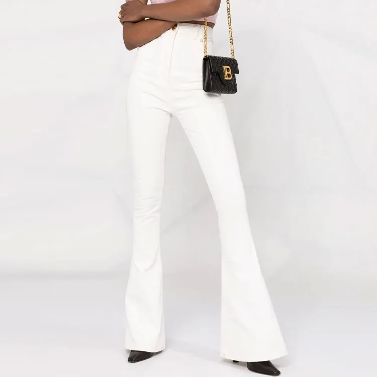 BALMAIN Jeans Women's White-4