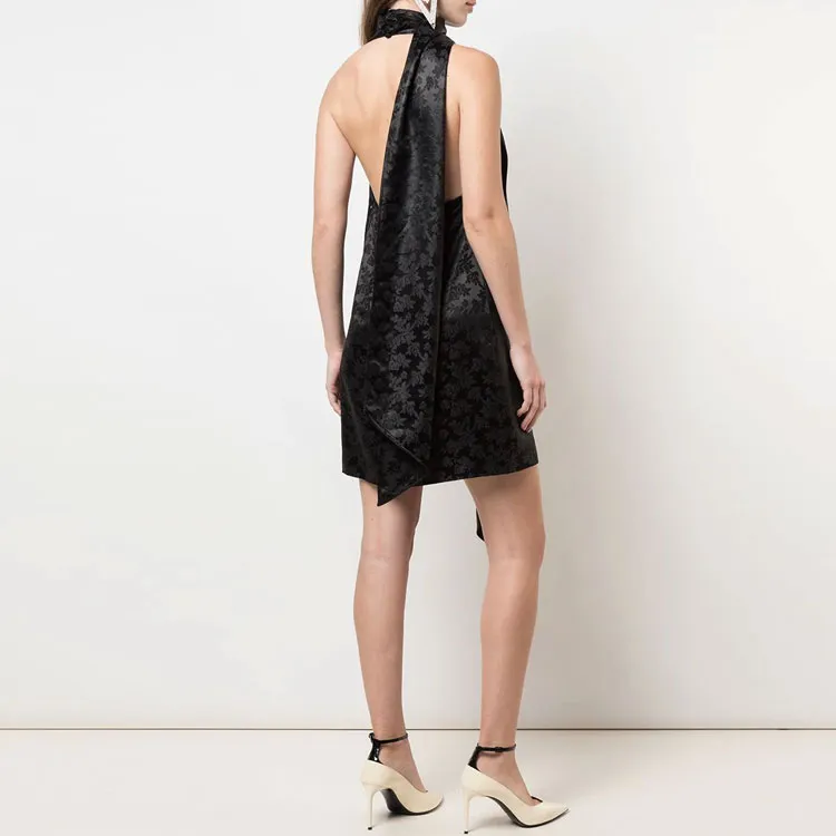 Givenchy Floral Silk Halterneck Dress-1