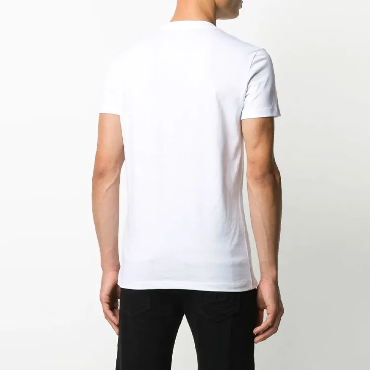 BALMAIN T Shirts Men White-3