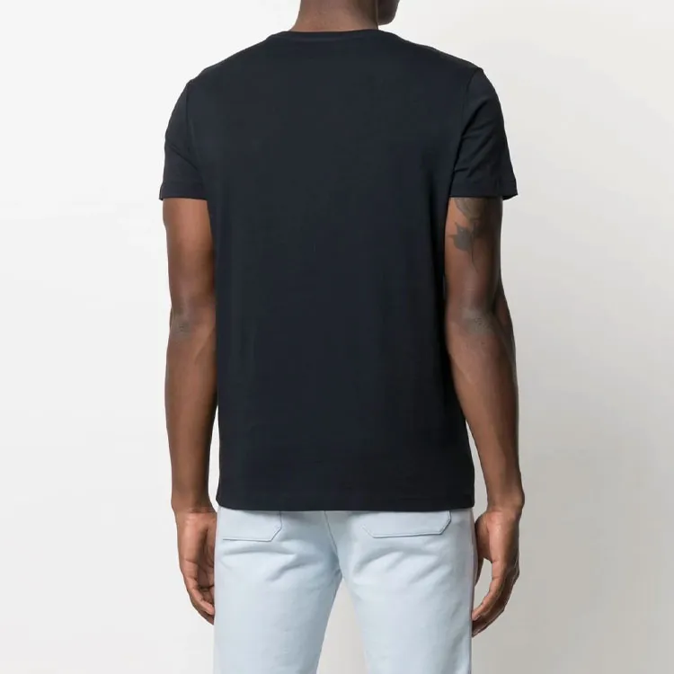 BALMAIN T Shirts Men Black-3
